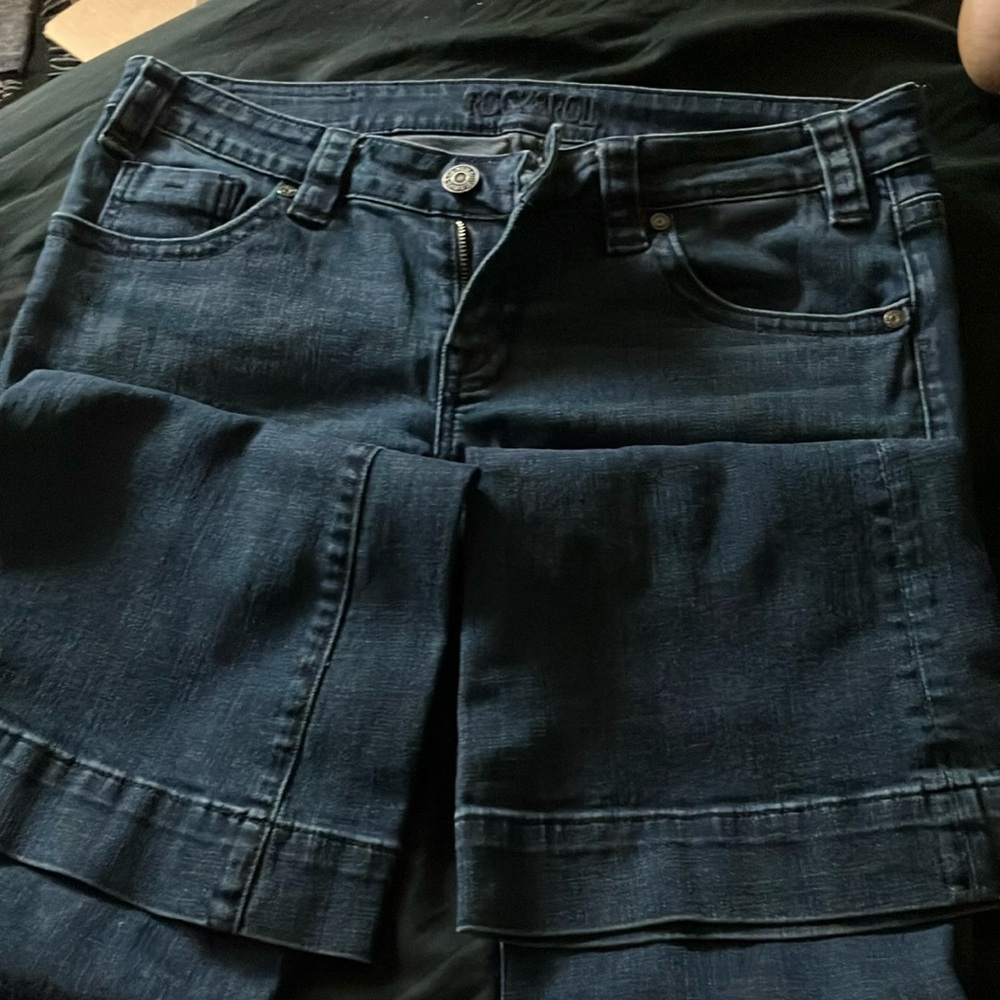 Topshop Dark Denim Jeans